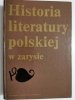 HISTORIA LITERATURY POLSKIEJ W ZARYSIE 1980